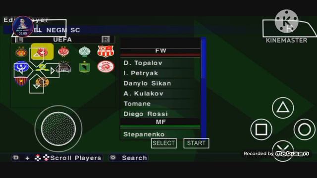 استعراض PES 2023 PSP مع دوري المصري و دوري ابطال افريقيا و دوري ابطال اسيا