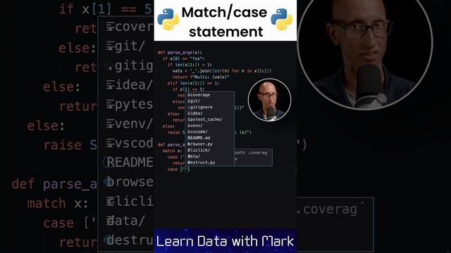 Python's match/case statement will simplify your code смотреть онлайн