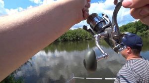 Ловля сазана на реке - Отличный клев в июле. Сура. Лунино