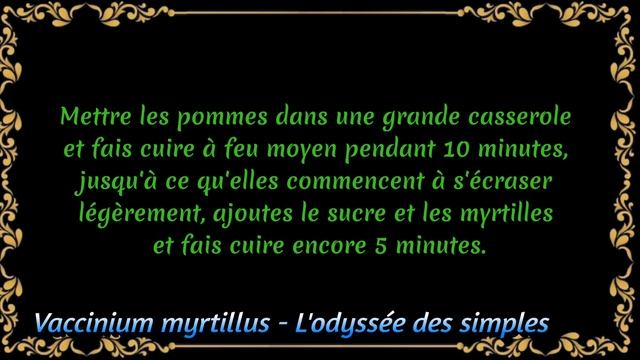 Myrtille - Vaccinium myrtillus смотреть онлайн