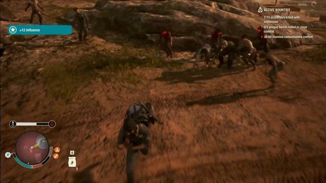 4 Feral Horde -- Use SHOTGUN. State Of Decay 2 NIGHTMARE Zone