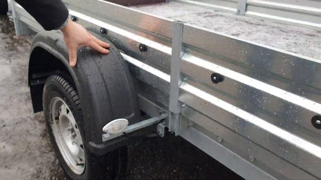 Как выглядит МЗСА 817703 Видео обзор фирмы "КУЗОВОК" Чем отличается легковой прицеп МЗСА 817703.012 смотреть онлайн