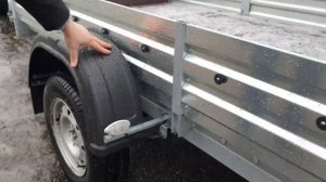 Как выглядит МЗСА 817703 Видео обзор фирмы «КУЗОВОК» Чем отличается легковой прицеп МЗСА 817703.012