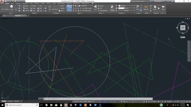 6C AutoCAD 2017 Intro Layers Lineweight LTSCALE loading смотреть онлайн