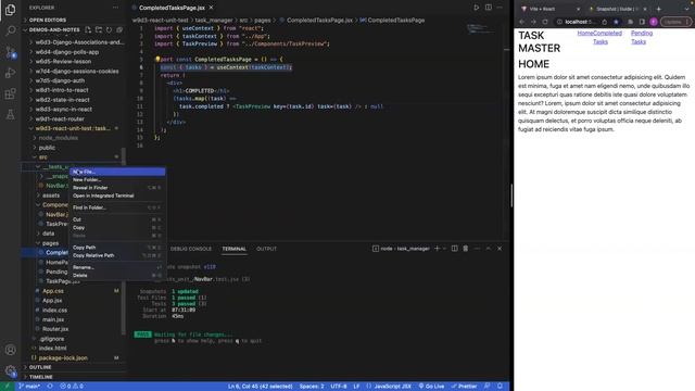 W9D3: Unit Test with React + Vitest (1 of 3) смотреть онлайн