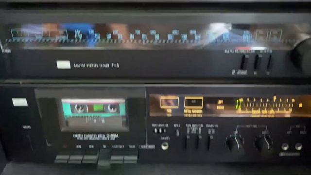 Sansui Stereo Stack with A-5, T-5 , D-95M (Original rack and Manuals) смотреть онлайн