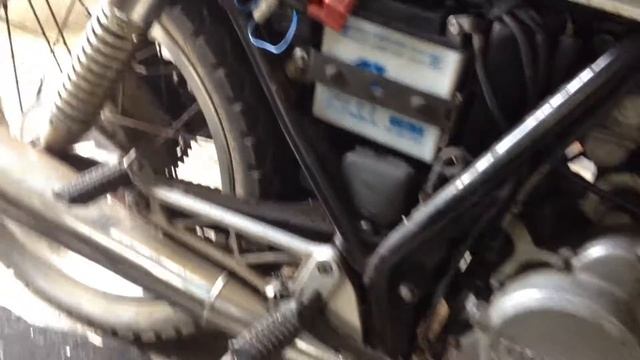 Honda CLUBMAN GB250 - 1983 second start after 26 years -ＧＢ２５０クラブマン　カフェ смотреть онлайн