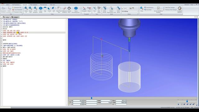 Вызов макропрограммы G65