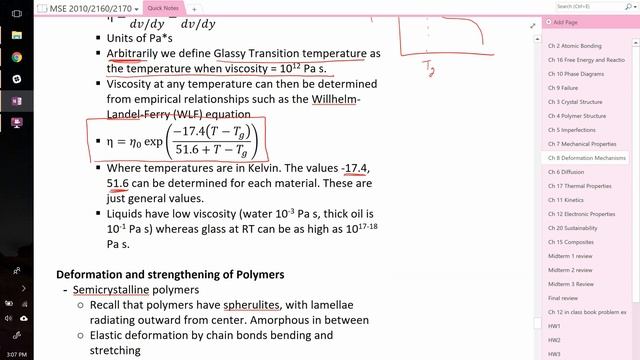 Day 25 Deformation In Ceramics, Glasses, And Polymers