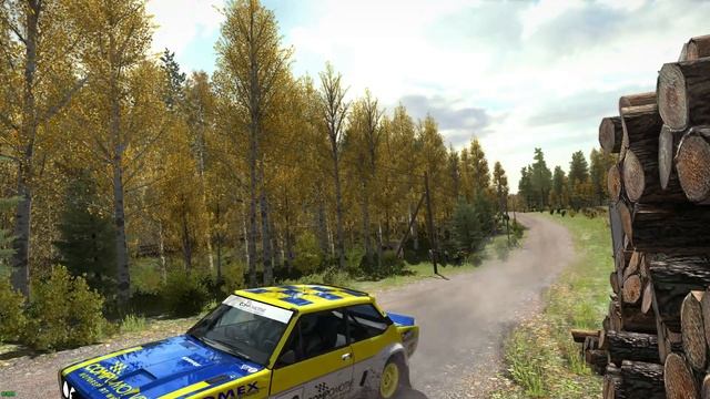 FIAT 131 Abarth , Jamsa Finland - Logitech G29 | Dirt RALLY смотреть онлайн