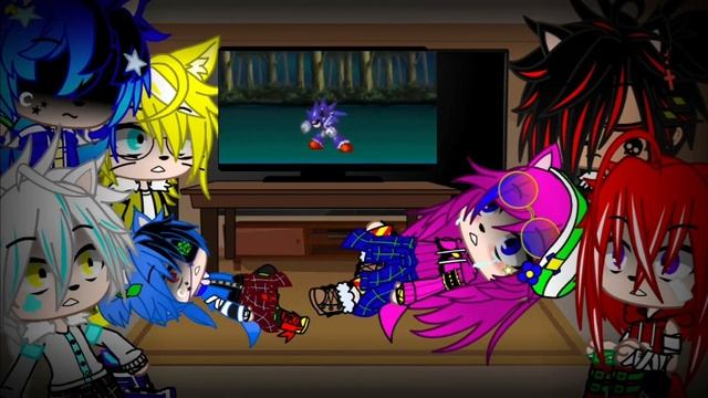 _'os amigos do Sonic reagindo a luta do metalix vs Dark Sonic'_ (parte 1/2) смотреть онлайн