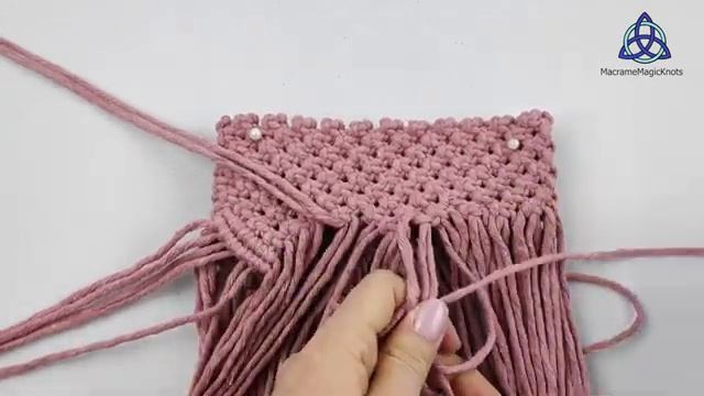 How to make Macrame Wallet DIY - Adjusted For Beginners смотреть онлайн