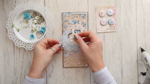 How to make a Vintage Style Card with Lemoncraft papers смотреть онлайн