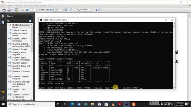 Comment créer et gérer une base de données MySQL et SQL avec MySQL workbench смотреть онлайн
