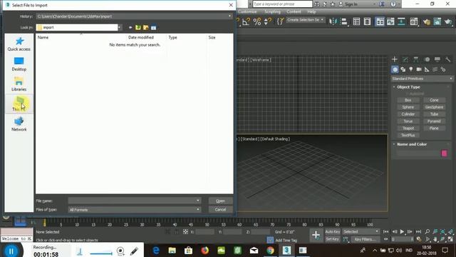 How to import Autocad file in 3ds Max(part-1`) смотреть онлайн