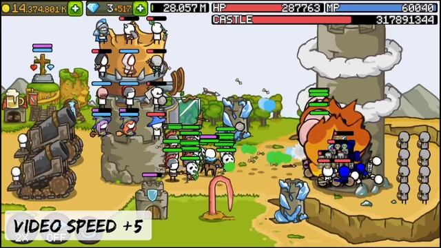 Grow Castle: Ep 35 | Went to visit the Infinite Tower and then to the 3rd world смотреть онлайн