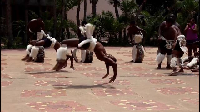 African Zulu Dance.