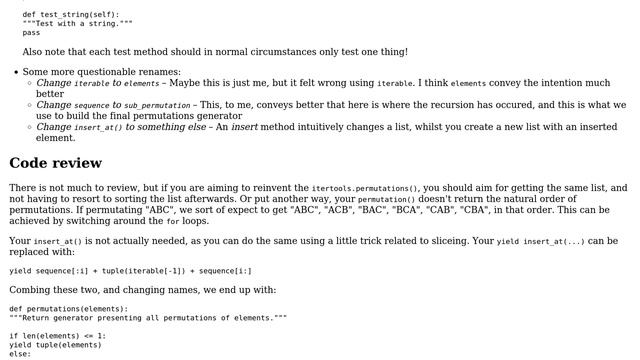 Generating all permutations of a sequence (2 Solutions!!) смотреть онлайн