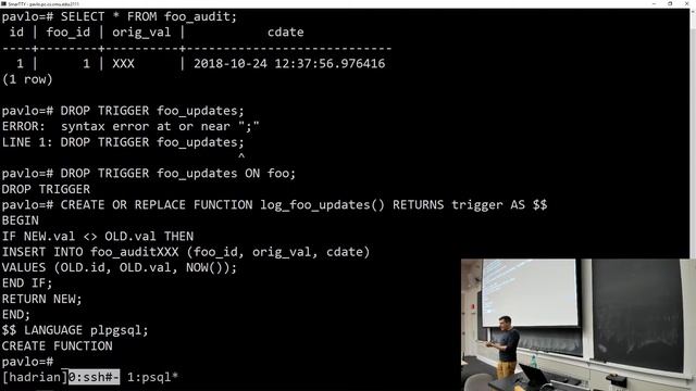 CMU Database Systems - 15 Embedded Logic (Fall 2018) смотреть онлайн