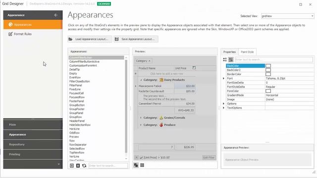 DevExpress WinForms Grid: Conditional Formatting смотреть онлайн