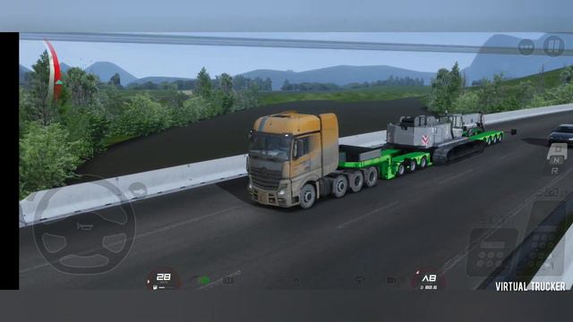 TOE3 - New Sceneries! Linz - Nancy Mercedes-Benz Actros MP4 8x4 | Gameplay #8 смотреть онлайн