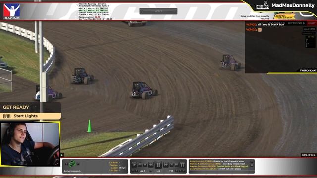 iRacing - NZSR National Midget Series - Round 9 at Knoxville смотреть онлайн