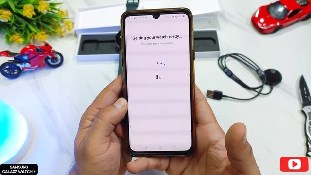 Samsung galaxy watch 4(Green)//How to connect//full setup video unboxing & review смотреть онлайн