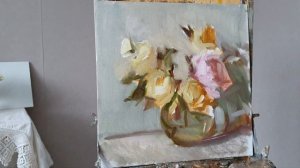 Букет.. Живопись маслом