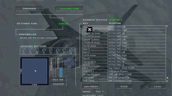 Falcon BMS 4 32 Part 1 - смена кнопок в настройках BMS