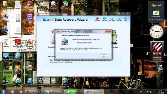 #EaseUS Data Recovery Wizard Professional + Activation 2014 смотреть онлайн