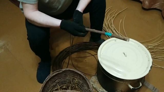Варка и очистка ивового прута смотреть онлайн