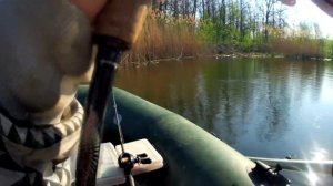 Немного о снастях и воблерах. Jackall Magsquad 115sp, ZibBaits Orbit 110SP. Поклевки шнурков в кадр