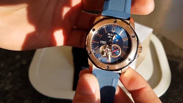 Часы BULOVA 98A227 механика. смотреть онлайн