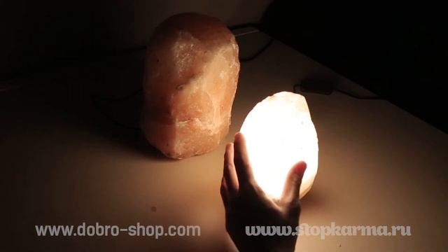 Лампа из гималайской соли "Скала" смотреть онлайн