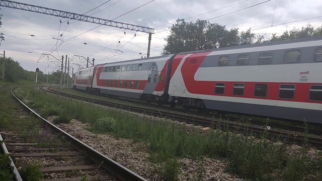 2ЭС6-821 Со Скорым Поездом 65 Тольятти-Москва смотреть онлайн