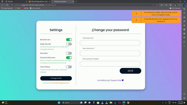 How to Lock Microsoft Edge with Password | How to Lock Your Edge Browser смотреть онлайн
