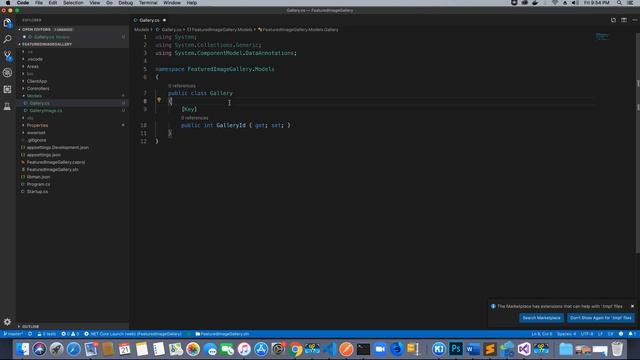 Featured Image Slider - Angular 8 | Asp.Net Core 2.2 - Adding Model Classes смотреть онлайн