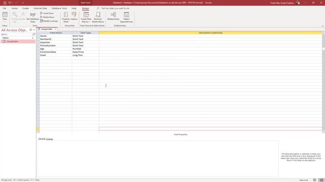 MS Access Tutorial - Lesson 17 - Email Validation смотреть онлайн