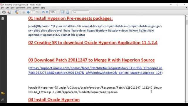 04 Downloading & Installing Oracle Hyperion on Linux OS смотреть онлайн