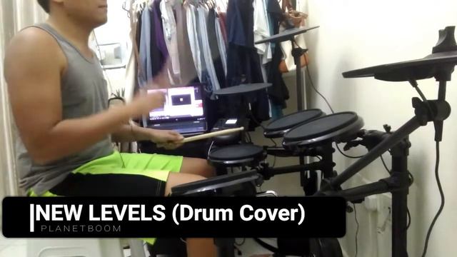 NEW LEVELS DRUM COVER смотреть онлайн