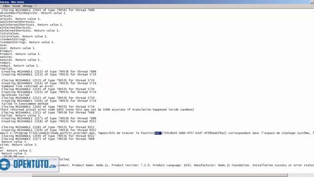 Node.js Setup Wizard ended prematurely смотреть онлайн