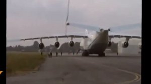 Самый большой в мире самолет в Таджикистане