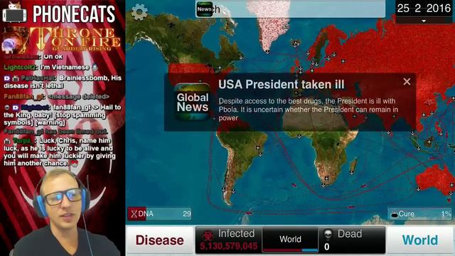 Plague Inc - Pbola On The Rise смотреть онлайн