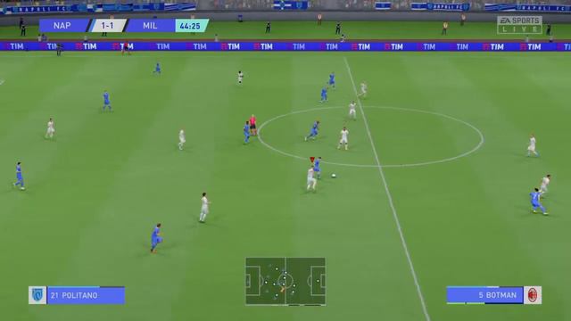 FIFA 23. Наполи - Милан. Серия А смотреть онлайн
