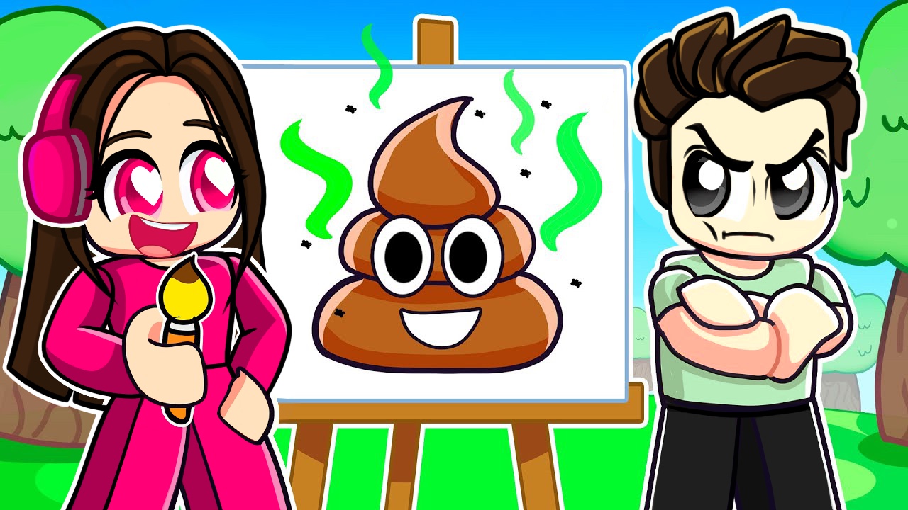 ДА ТЫ ПОСМОТРИ, ЧТО МЫ НАРИСОВАЛИ в ROBLOX 🤣 Speed Draw смотреть онлайн