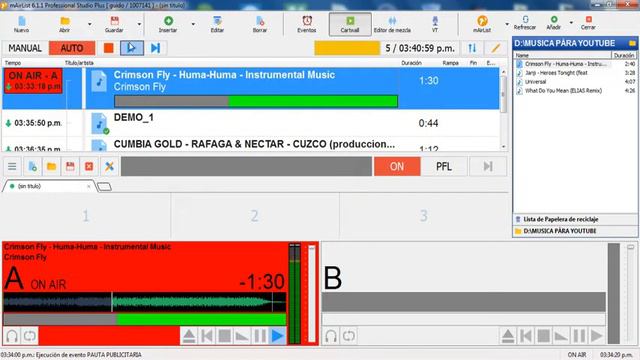 mAirList 6.1.1- como pautar las tandas publicitarias смотреть онлайн