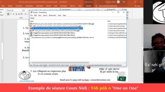 Séance Cours Nùfī Privée Yōh pɑ́h ò : One on One смотреть онлайн