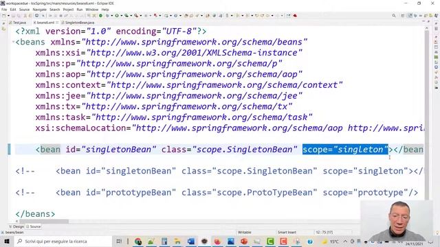 Spring Bean - Scope смотреть онлайн