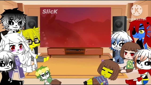 Undertale Crew Reacts to Godzilla Battle Royale Animation by SlicK (Gacha Club Au) смотреть онлайн