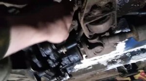 Замена промежуточного вала нива за 20минут. (без снятия раздатки)